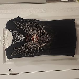 Harley Davidson Sleeveless Top